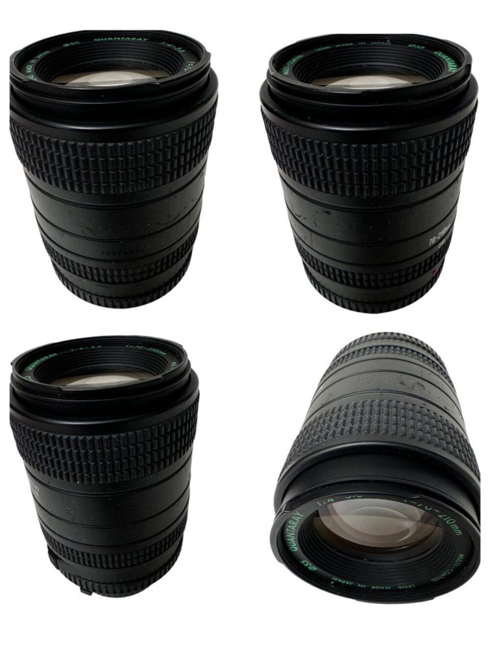 Quantaray 85-210mm F/3.8-4.7 Telephoto Lens Set Camera Auto 2X Converter & Bag - Picture 7 of 16